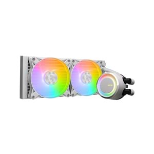 MSI 240mm MAG CORELIQUID E240 WHITE ARGB AM5-1851p Sıvı Soğutmalı İşlemci Fanı Beyaz