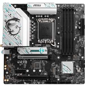 MSI B760M GAMING PLUS WIFI DDR5 HDMI-DP PCIE 4.0 1700p mATX