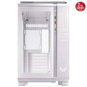 ASUS GT502 PLUS TUF GAMING TG WHITE Gaming Mid-Tower PC Kasası Beyaz / 90DC0093-B19000