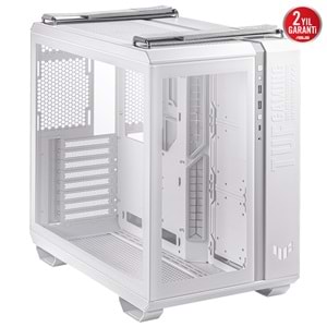 ASUS GT502 PLUS TUF GAMING TG WHITE Gaming Mid-Tower PC Kasası Beyaz / 90DC0093-B19000