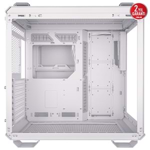 ASUS GT502 PLUS TUF GAMING TG WHITE Gaming Mid-Tower PC Kasası Beyaz / 90DC0093-B19000