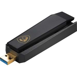 MSI AXE5400 WIFI6E Usb Kablosuz Ağ Adaptörü