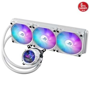 ASUS 360mm ROG STRIX LC III 360 ARGB LCD WHITE AM5-1851p Sıvı Soğutmalı İşlemci Fanı / 90RC00W2-M0UAY0