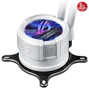 ASUS 360mm ROG STRIX LC III 360 ARGB LCD WHITE AM5-1851p Sıvı Soğutmalı İşlemci Fanı / 90RC00W2-M0UAY0