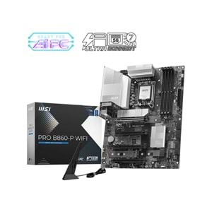MSI PRO B860-P WIFI7 DDR5 HDMI-DP TYPEC PCIE 5.0 1851p ATX