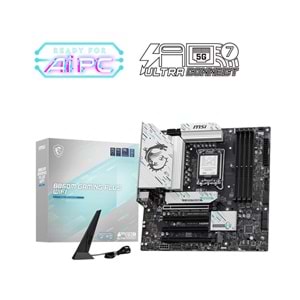 MSI B860M GAMING PLUS WIFI7 DDR5 HDMI-DP TYPEC PCIE 5.0 1851p mATX