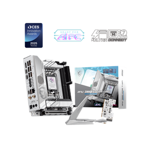 MSI MPG Z890I EDGE TI WIFI7 DDR5 HDMI-TYPEC PCIE 5.0 1851p mITX Beyaz