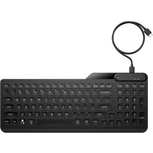 HP 405 7N7C1AA Işıklı Kablolu Kurumsal Klavye (Backlit Wired Keyboard)