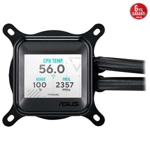 Asus 360mm Prime LC 360 RGB LCD AM5-1851p Sıvı Soğutmalı İşlemci Fanı / 90RC00Z1-B0EAY0