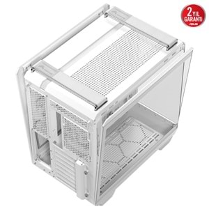 ASUS TUF GAMING GT502 HORIZON Gaming Mid-Tower PC Kasası Beyaz / 90DC0093-B19010