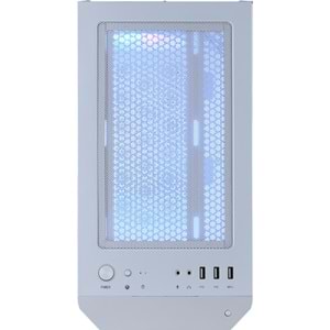 MSI MAG FORGE M100R WHITE Gaming Micro-Tower PC Kasası Beyaz