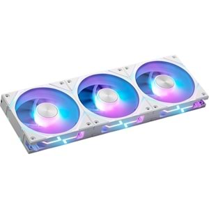 MSI MPG EZ120 ARGB WHITE-3W Kasa Fanı 3-lü Set Beyaz