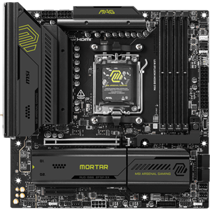 MSI MAG B850M MORTAR WIFI7 DDR5 HDMI-DP PCIE 5.0 AM5 mATX