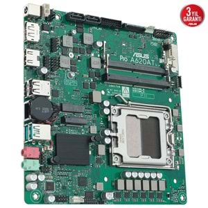 ASUS PRO A620AT- CSM DDR5 HDMI-DP PCIE 4.0 AM5 mATX Kurumsal Anakart