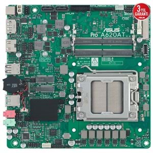 ASUS PRO A620AT- CSM DDR5 HDMI-DP PCIE 4.0 AM5 mATX Kurumsal Anakart