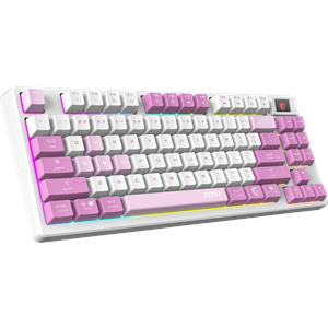 MSI Q TR GG Forge GK600 TKL Violet Switch Mekanik Beyaz/Mor Oyuncu Klavyesi