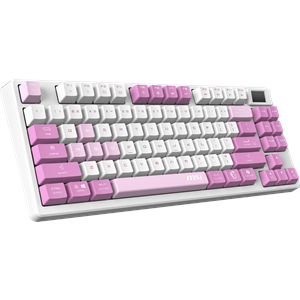 MSI Q TR GG Forge GK600 TKL Violet Switch Mekanik Beyaz/Mor Oyuncu Klavyesi