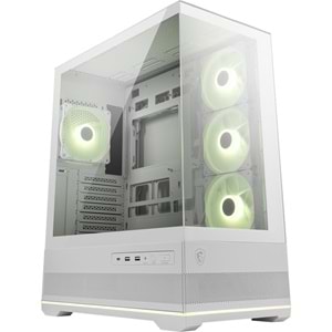 MSI MAG PANO 110R PZ WHITE Gaming Mid-Tower PC Kasası Beyaz