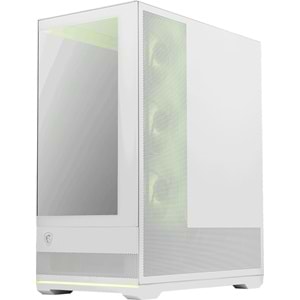 MSI MAG PANO 110R PZ WHITE Gaming Mid-Tower PC Kasası Beyaz