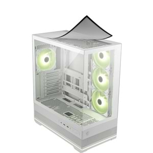 MSI MAG PANO 110R PZ WHITE Gaming Mid-Tower PC Kasası Beyaz
