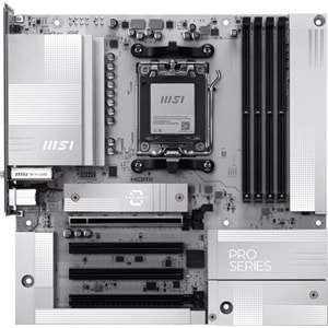 MSI PRO B850M-A WIFI7 PZ DDR5 HDMI-DP TYPEC PCIE 5.0 AM5 mATX BEYAZ