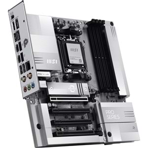 MSI PRO B850M-A WIFI7 PZ DDR5 HDMI-DP TYPEC PCIE 5.0 AM5 mATX BEYAZ