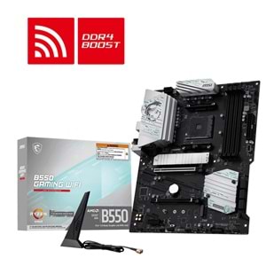 MSI B550 GAMING WIFI5 DDR4 HDMI-DP TYPEC PCIE 4.0 AM4 mATX