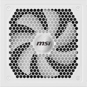 MSI 1000w 80+ Gold MAG A1000GL PCIE5 WHITE Tam Modüler Power Supply Beyaz