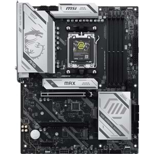 MSI MAG X870E GAMING MAX WIFI7 DDR5 HDMI-DP PCIE 5.0 AM5 ATX