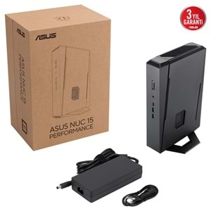 ASUS ULTRA 9 275HX-RAM DSİK YOK-12GB RTX5070-FDOS GAMING MINI PC / NUC15 PERFORMANCE RNUC15JNK9X40002 / 90AR00V1-M000B0