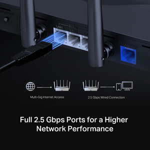 MERCUSYS MR47BE WIFI7 BE9300 Üç Bant Router