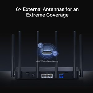 MERCUSYS MR47BE WIFI7 BE9300 Üç Bant Router