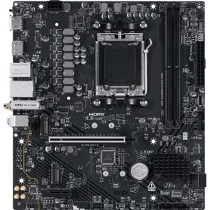 MSI PRO A620AM-G EVO WIFI6E DDR5 HDMI-DP PCIE 4.0 AM5 mATX