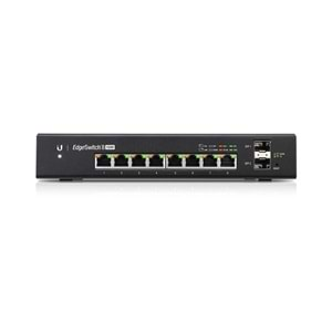 UBIQUITI 8-PORT 150W FULL POE ES-8-150W GIGABIT 2X-SFP YÖNETİLEBİLİR SWITCH