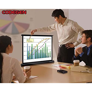 CODEGEN MX-40 81x61 Masaüstü Projeksiyon Perdesi