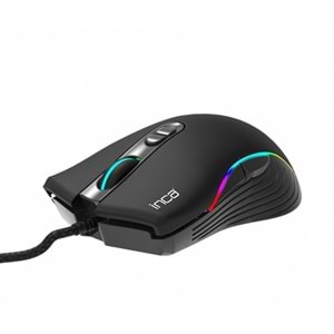 INCA IMG-GT15 USB RGB Led Aydınlatmalı 4800dpi Gaming Optic Siyah Mouse