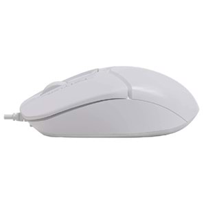 A4 TECH FM12 USB 1000dpi Optic Beyaz Mouse