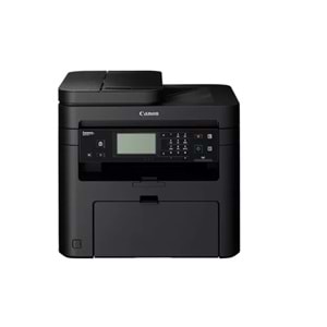 CANON A4 Siyah MF237w Çok Fonksiyonlu Faxlı Laser Yazıcı USB 2.0,Ethernet,Kablosuz Demo+2 Tonerli