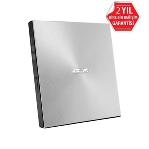 Asus Zendrive-U9m Sdrw-08U9m-U Harici İnce Dvd Yazıcı M-Disc Usb Type-C Ve Usb 2.0 Destekli Gümüş