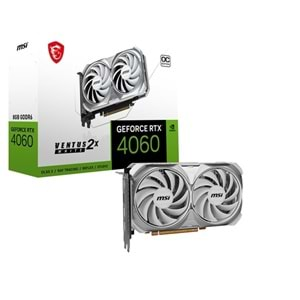 MSI 8GB RTX4060 VENTUS 2X OC WHITE GDDR6X 128bit HDMI-DP PCIE 4.0