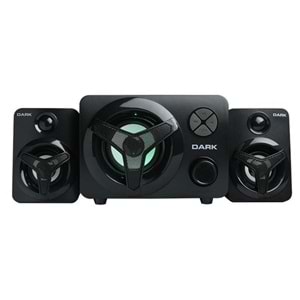 DARK SP-215 2+1 3.5mm Stereo Jak Siyah 12w RMS Multimedia Hoparlör
