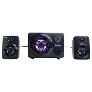 DARK SP-215 2+1 3.5mm Stereo Jak Siyah 12w RMS Multimedia Hoparlör