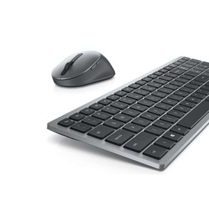 DELL KM7120W Bluetooth+Kablosuz Q Trk Optic Mouse Gri/Siyah Multimedya Klavye - Mouse Set 580-AIWJ