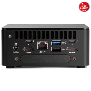 ASUS CORE i7 1260P-Ram Disk Yok-FDOS / NUC12 Pro Tall Kit RNUC12WSHI700002I 