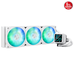 ASUS 360mm PRIME LC 360 ARGB AM5-1851p Sıvı Soğutmalı İşlemci Fanı Beyaz 90RC0102-B0EAY0