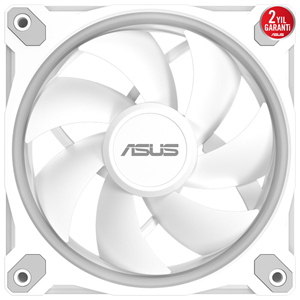ASUS 12cm PRIME MR120 RGB Kasa Fanı Beyaz