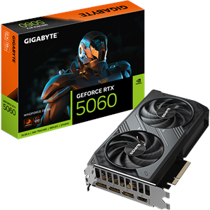 GIGABYTE 8GB RTX5060 WINDFORCE OC GV-N5060WF2OC-8GD GDDR7 128Bit HDMI DP PCIe 5.0