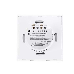 S-LINK Swapp SL-EG33 Aydınlatma Anahtarı 3-lü