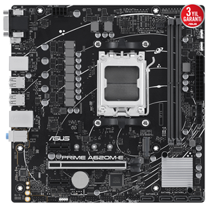 ASUS PRIME A620M-E-CSM DDR5 HDMI DP PCIE 4.0 AM5 mATX Kurumsal Anakart
