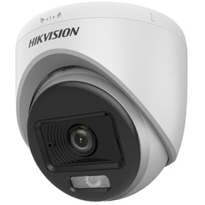 HIKVISION 5MP Dome 2.8mm ColorVu Analog Kamera Akıllı Hibrit Işıklı DS-2CE70KF0T-LPFS